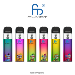 Fumot Dazzle Lite TPD-Compliant Empty Vape Kit (1 Piece) Green-Purple - Fumot vape 422VLN551
