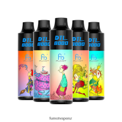 Fumot DTL 8000 Disposable Vape Pen - 16ML (1 Piece) Pineapple Coconut Rum - Fumot vape NZ 422VLN423