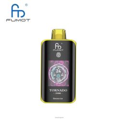 Fumot NZ | Fumot Tornado 25000 Disposable Vape Banana Ice 8F0841