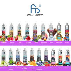 Fumot Tornado 0% 7000 14ML Disposable Vape Pen (1 Piece) Mixed Berries - Fumot disposable vape 422VLN524