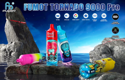Fumot Tornado 1 Piece 9000 Pro 18ML Disposable Vape Sour Candy - Fumot technology co 422VLN229