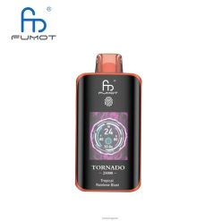 Fumot Vape | Fumot Tornado 25000 Disposable Vape Tropical Rainbow Blast 8F08413