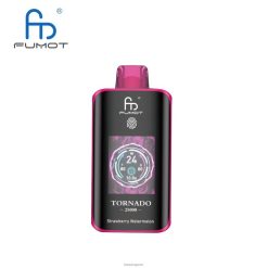 Fumot Vape Review | Fumot Tornado 25000 Disposable Vape Strawberry Watermelon 8F08416